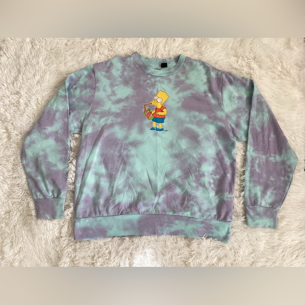 THE SIMPSONS CREWNECK SWEATER SWEATSHIRT